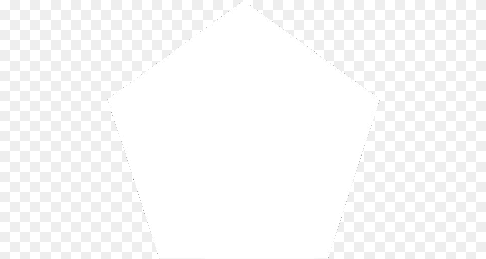 Pentagon White Shape Background Back Kpop Full Monochrome Free Transparent Png