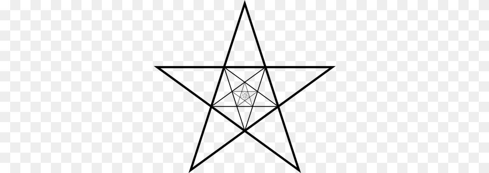 Pentagram Gray Png