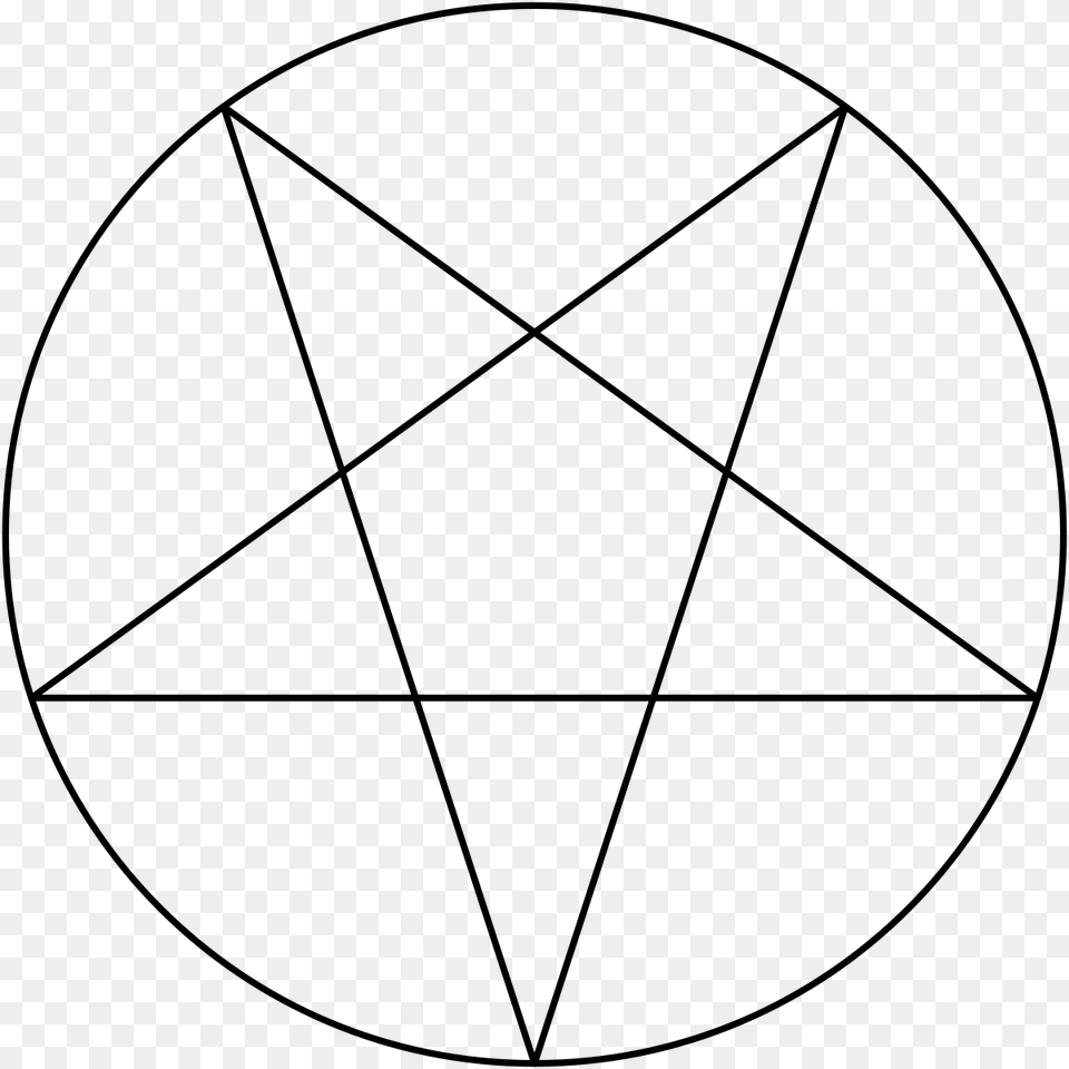 Pentagram, Gray Png Image