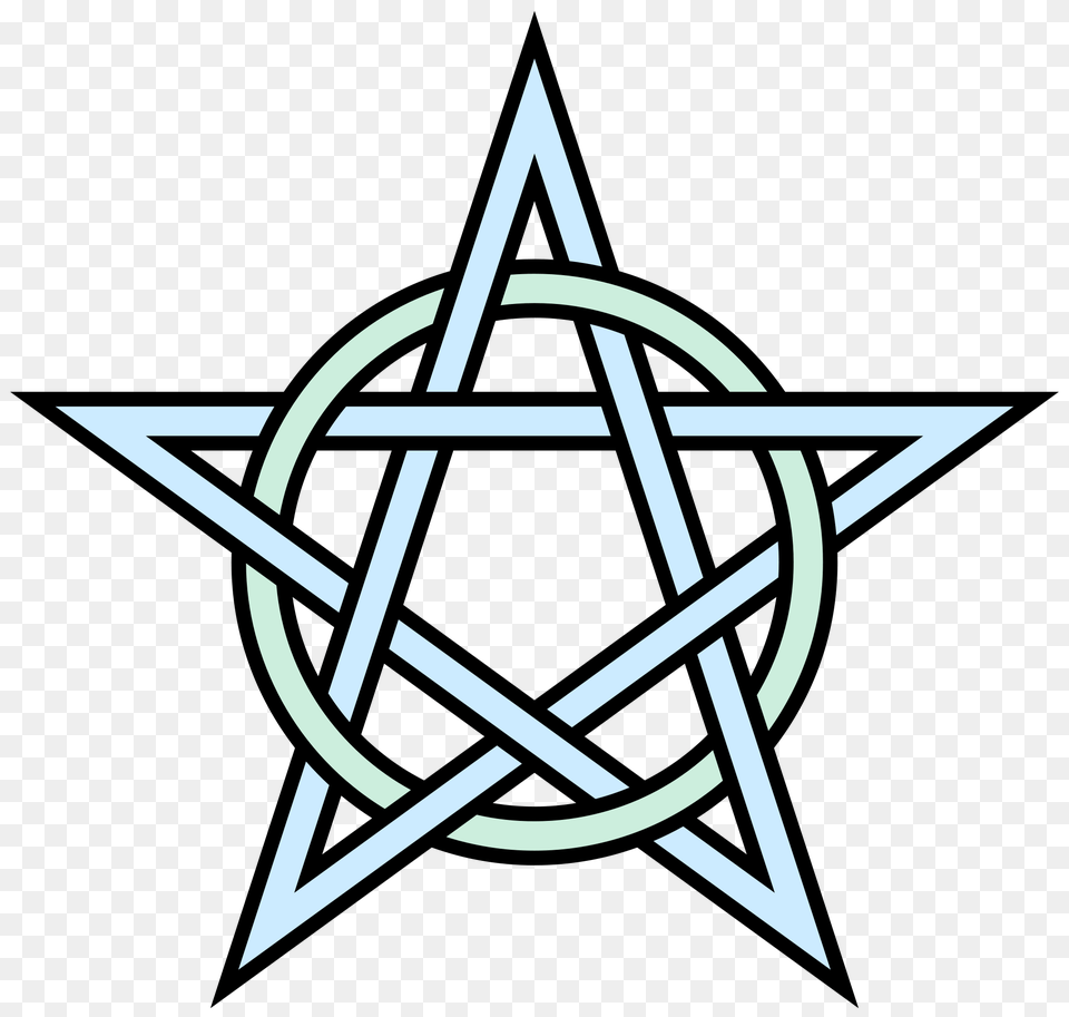 Pentagram Circle Interlaced, Star Symbol, Symbol, Dynamite, Weapon Free Png Download