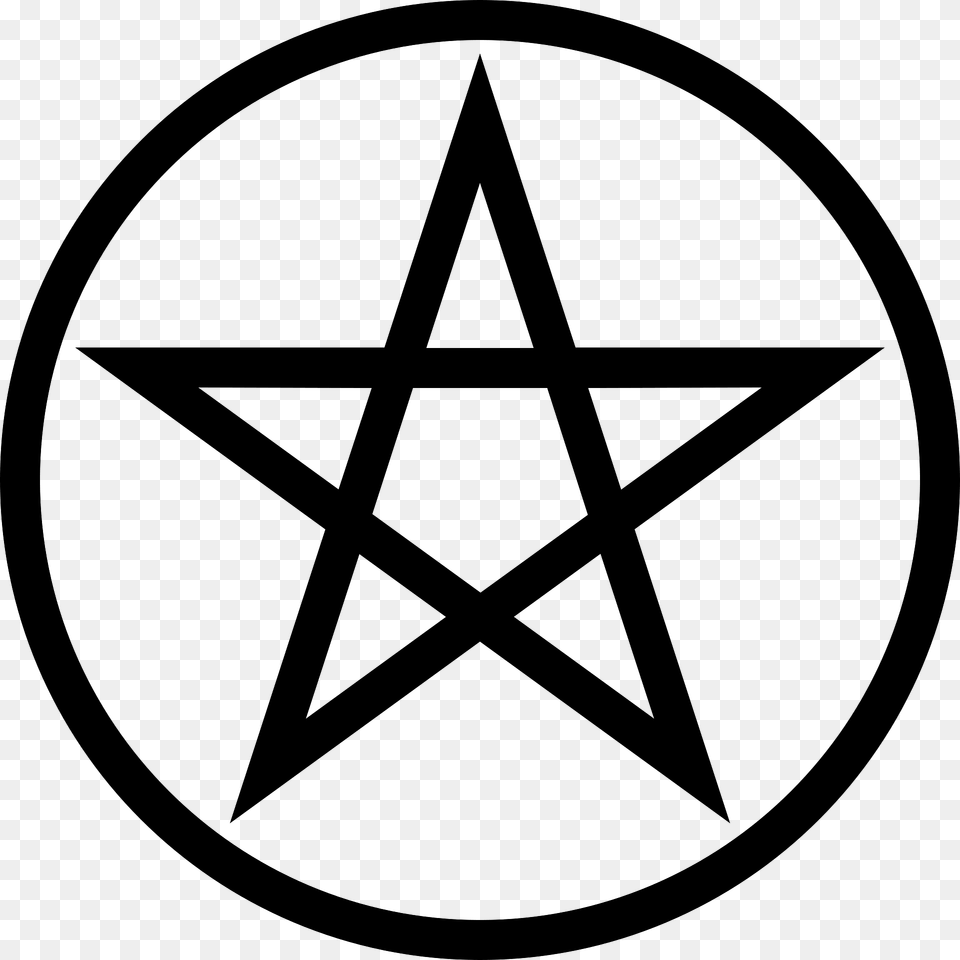 Pentagram Clipart, Star Symbol, Symbol, Cross Free Png Download