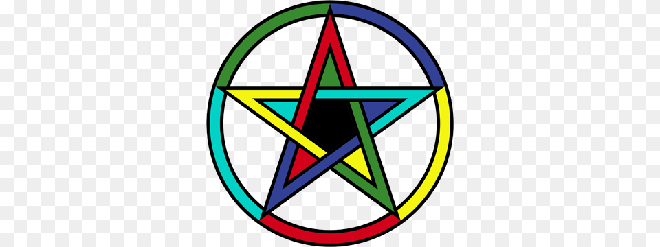 Pentagram Clipart Circle, Star Symbol, Symbol, Disk Png Image