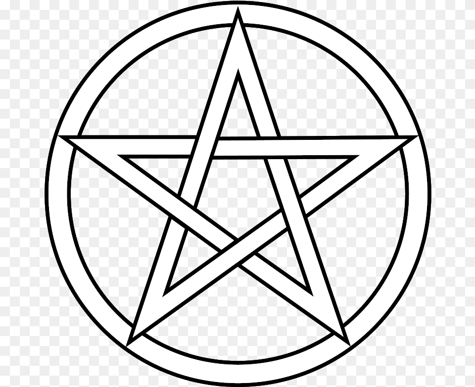 Pentagram Clipart Download Pentacle, Star Symbol, Symbol, Disk Free Transparent Png
