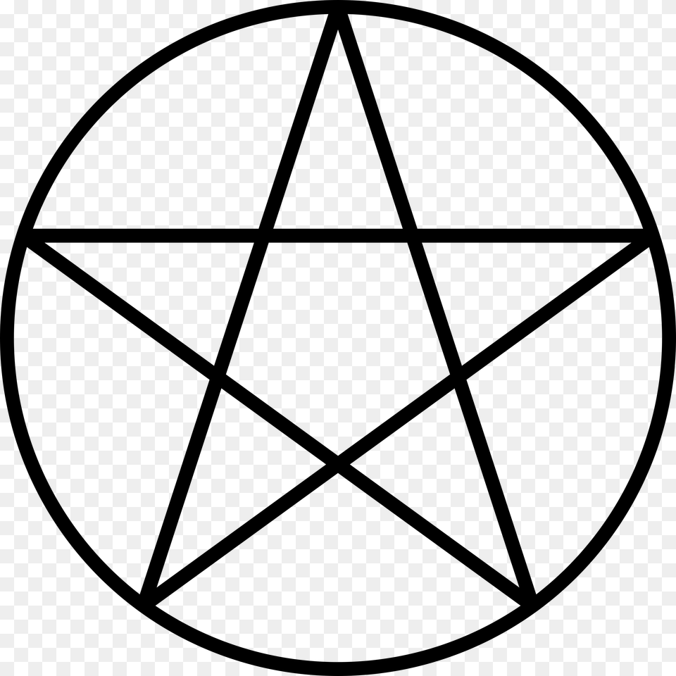 Pentagram Elements, Gray Free Png