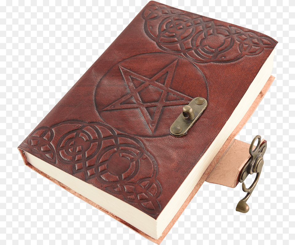 Pentagram Leather Journal If You Truly Want To Keep Wallet, Diary, Book, Publication, Accessories Png