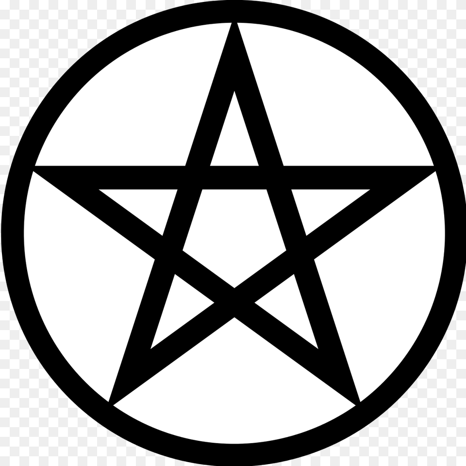 Pentagram Pentacle Wicca Symbol Satanism Pentagram Symbol, Star Symbol Free Transparent Png