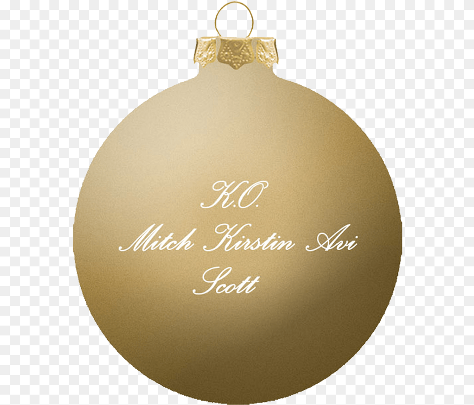 Pentatonix Christmas39 Gold Ornament Pentatonix, Accessories Free Png Download