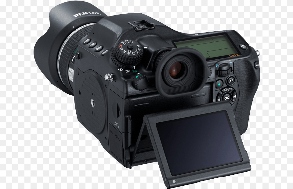 Pentax 645z Camera Rear View Transparent Image Camera Dslr Back, Electronics, Video Camera, Digital Camera Free Png