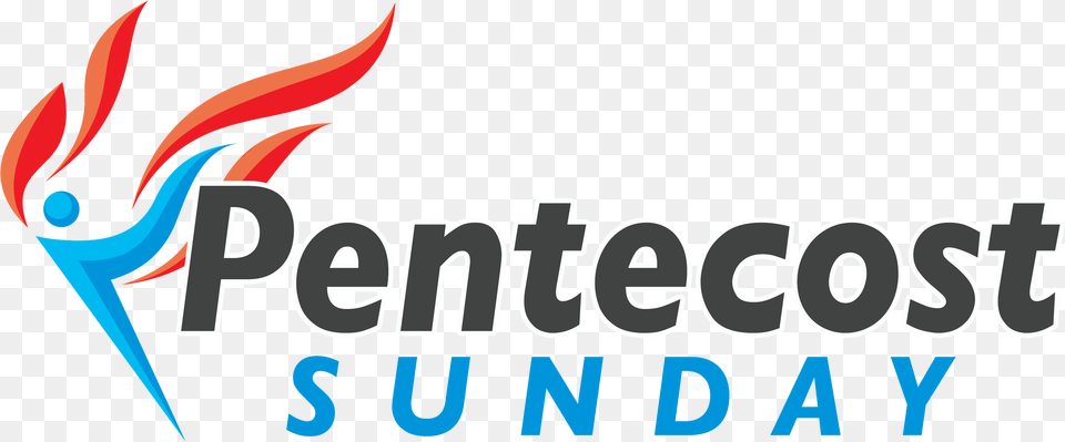 Pentecost Sunday Logo Hires File Click Here Pentecost Sunday Upci, Light, Text Png Image