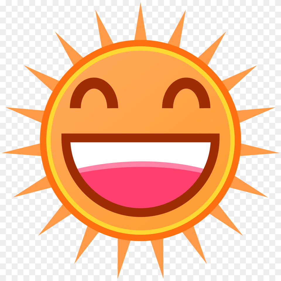 Peo Sun With Face, Logo, Badge, Symbol, Nature Png