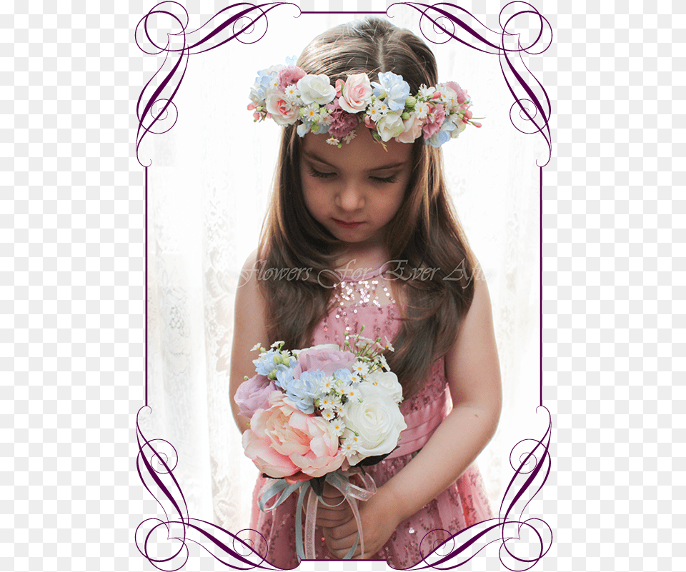 Peonies Roses And Baby39s Breath Bouquets, Flower Bouquet, Child, Plant, Female Free Png Download