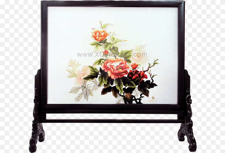 Peony Garden Roses, Art, Rose, Plant, Pattern Png Image