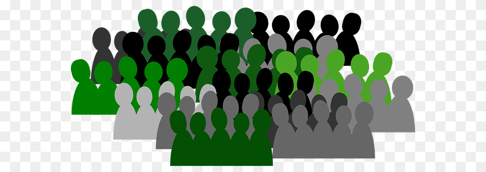 People Person, Green, Crowd, Audience Free Transparent Png