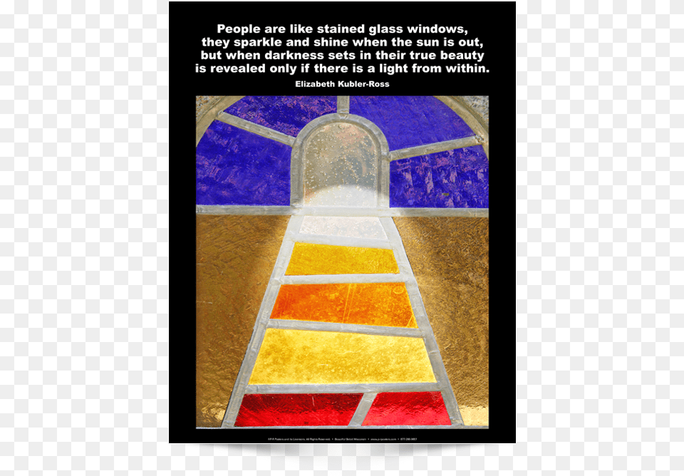 People Are Like Stained Glass Windows Poster, Art Free Png Download