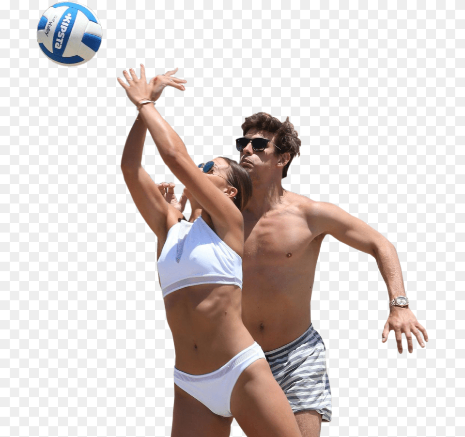 People At The Beach Download People Playing Volley, Accessories, Volleyball, Sunglasses, Sport Png Image