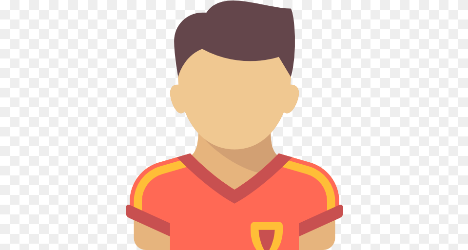 People Athletic Avatar Sporty Soccer Player Football Icon Football Player, Body Part, Face, Head, Neck Png Image