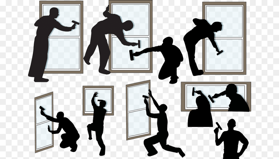 People Clean Vector Clipart Window Silhouette Cleaner People Clean Vector, Art, Collage, Adult, Person Png Image