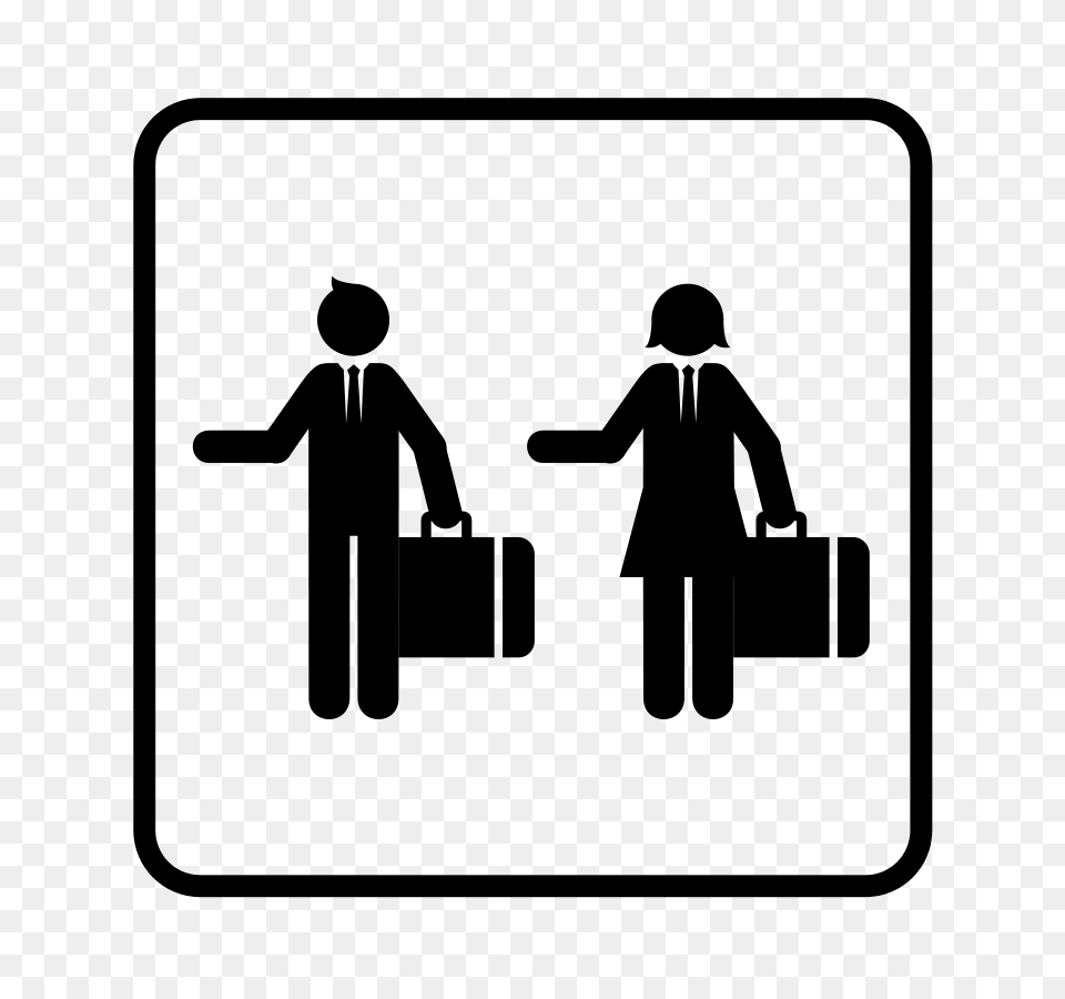 People Clip Art, Gray Free Transparent Png