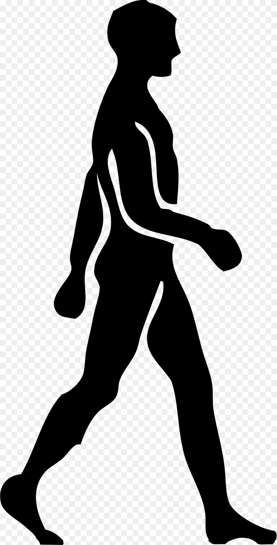 People Clipart, Silhouette, Adult, Male, Man Png Image
