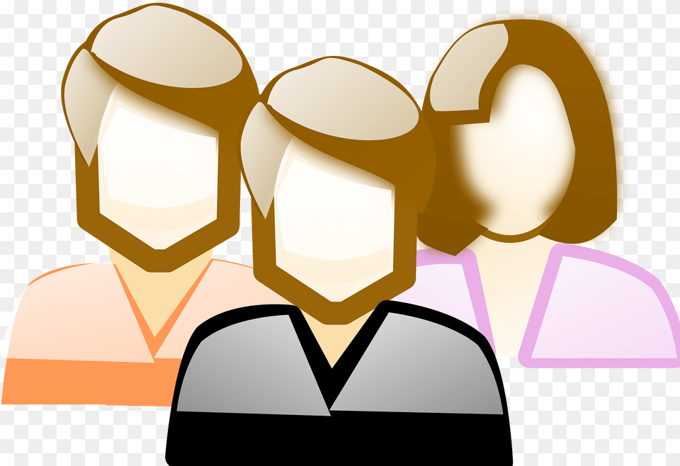 People Clipart, Person, Crowd, Accessories, Woman Png Image