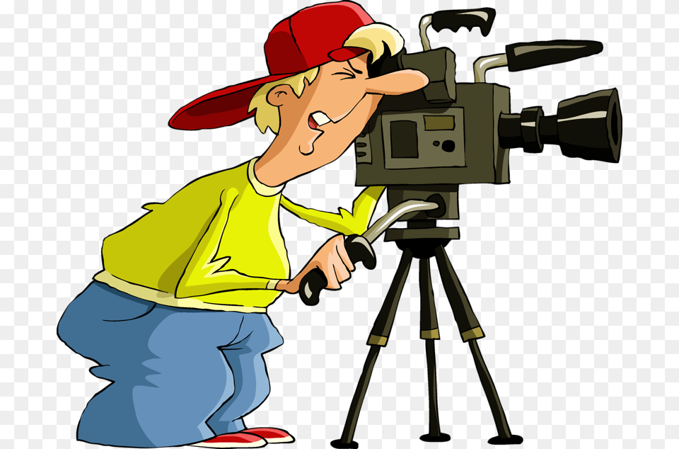 People Clipart Camera, Photography, Tripod, Person, Face Png