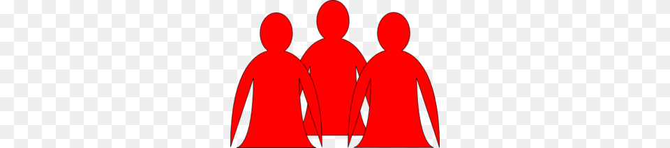 People Clipart Red, Logo, Person Png Image
