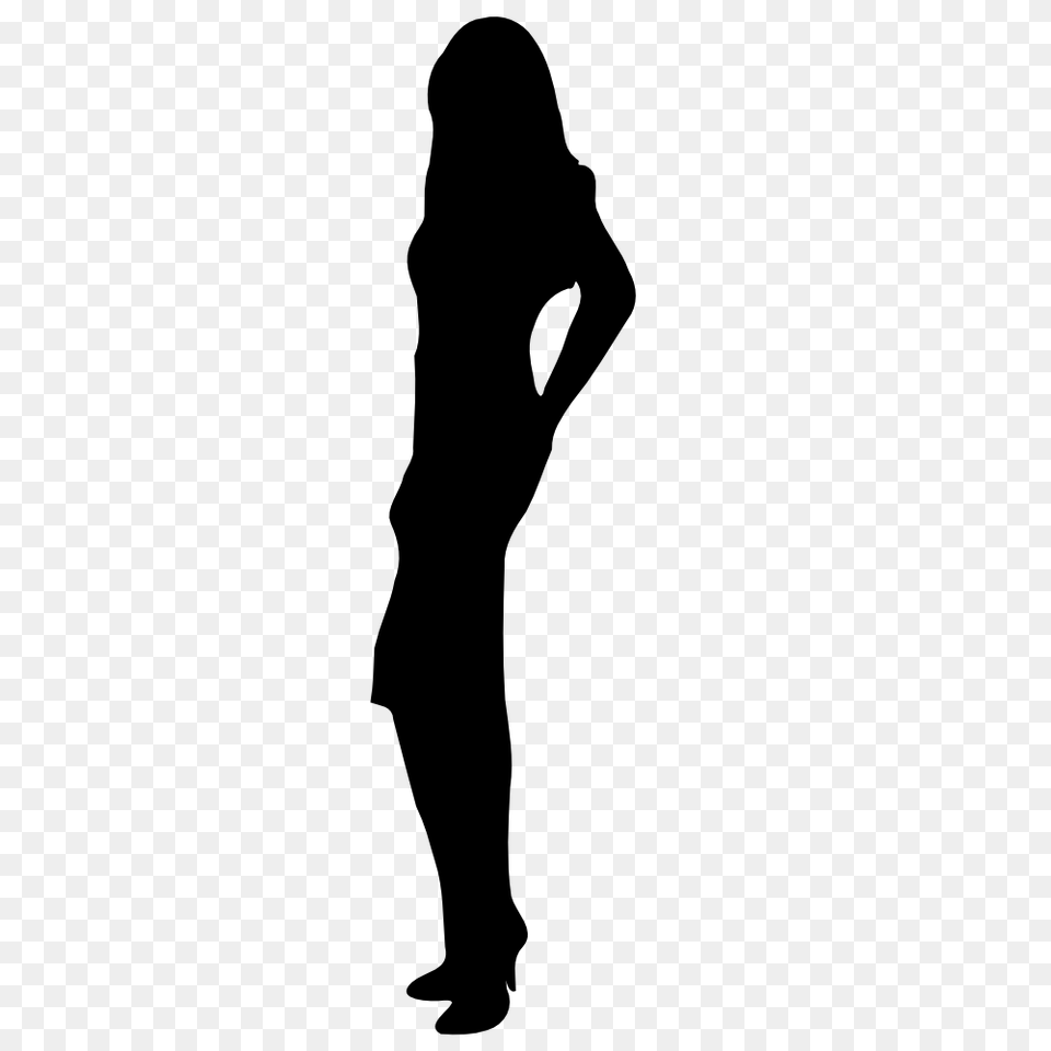 People Clipart Silhouette Looking Down, Adult, Female, Person, Woman Free Transparent Png