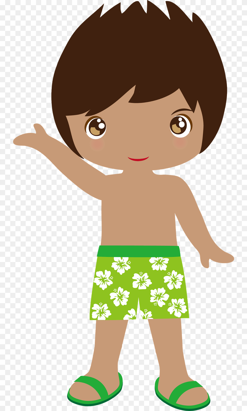 People Clipart Summer Hawaii Boy Clip Art, Clothing, Shorts, Baby, Person Free Png