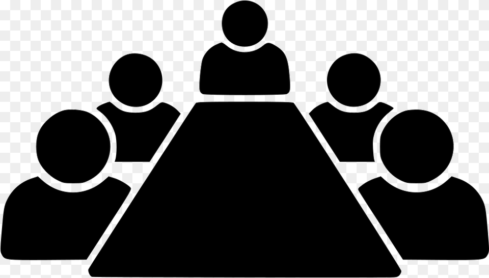 People Contact Conference Connection Training Communication Circle, Silhouette, Stencil, Triangle, Device Free Transparent Png