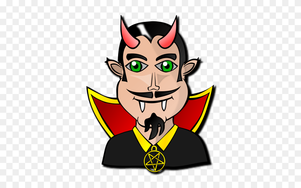 People Faces Face Cartoon Devil Horns Fangs Public Vampire With Horns, Person, Head, Logo Free Transparent Png