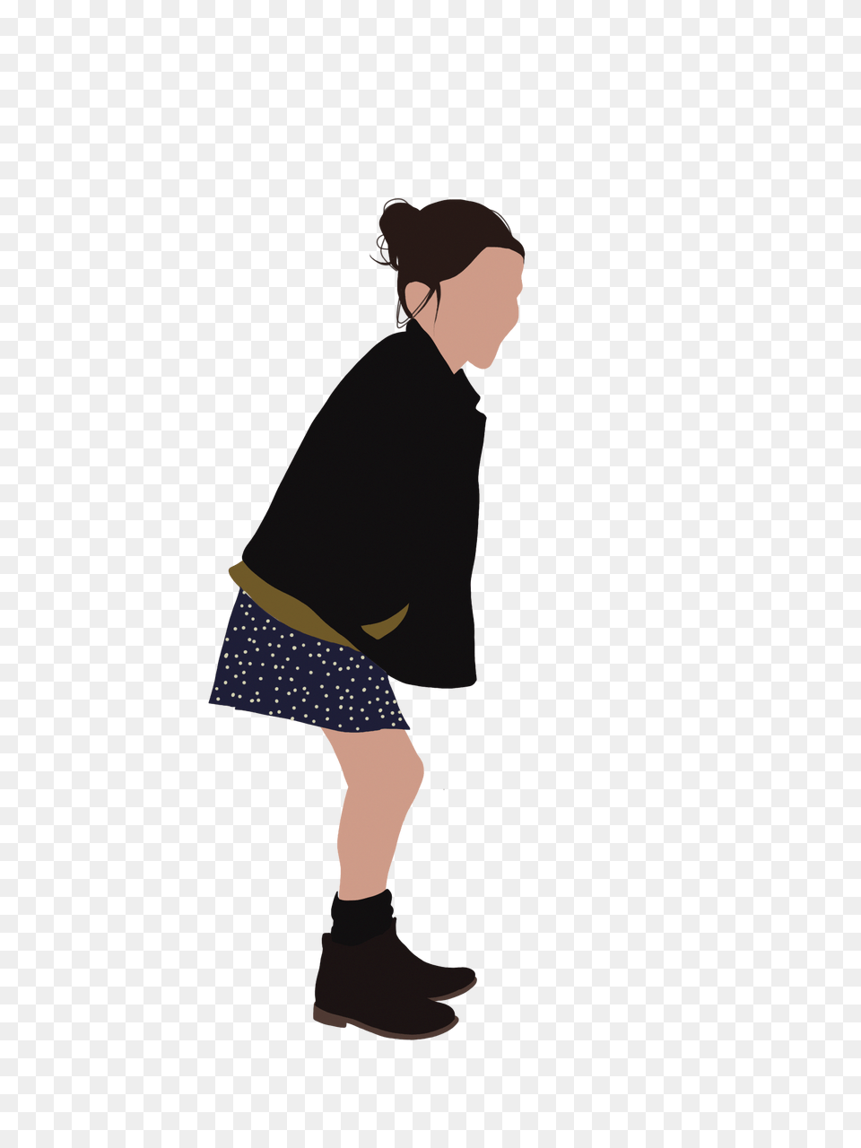 People Flat Illustration Flat Illustration People, Clothing, Skirt, Shorts, Adult Free Png