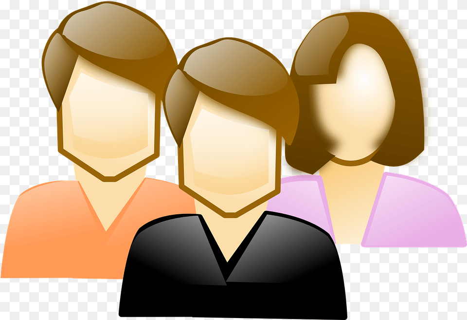 People Friends Group Family Men And Women Teamwork Groupe Clipart, Person, Crowd, Head, Face Png Image