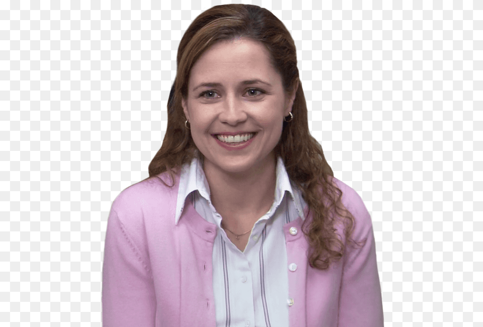 People Funny Show Tvshow Bam Beesly, Happy, Head, Person, Photography Free Png Download