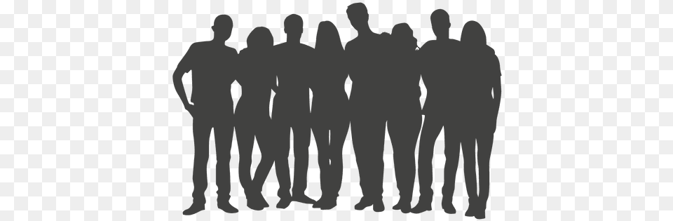 People Group Silhouette Transparent U0026 Svg Vector File Stream For Us, Person, Adult, Wedding, Man Free Png