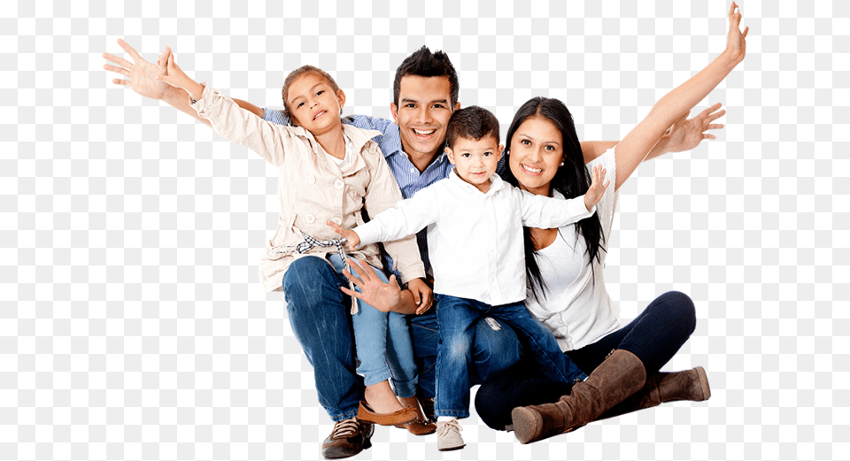 People Holding Hands Clipart Happy Family, Person, Adult, Pants, Male Free Png