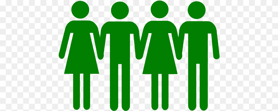 People Holding Hands Clipart Silhouette, Green, Sign, Symbol, Person Png