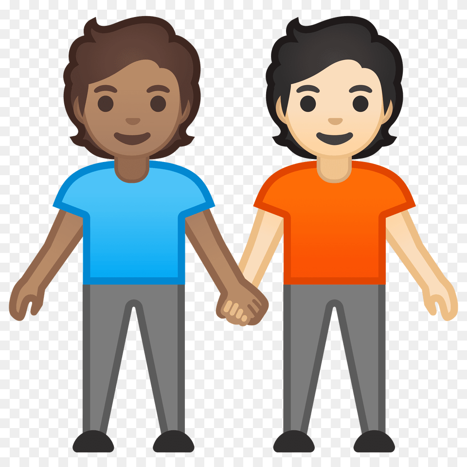 People Holding Hands Emoji Clipart, T-shirt, Clothing, Baby, Person Free Transparent Png