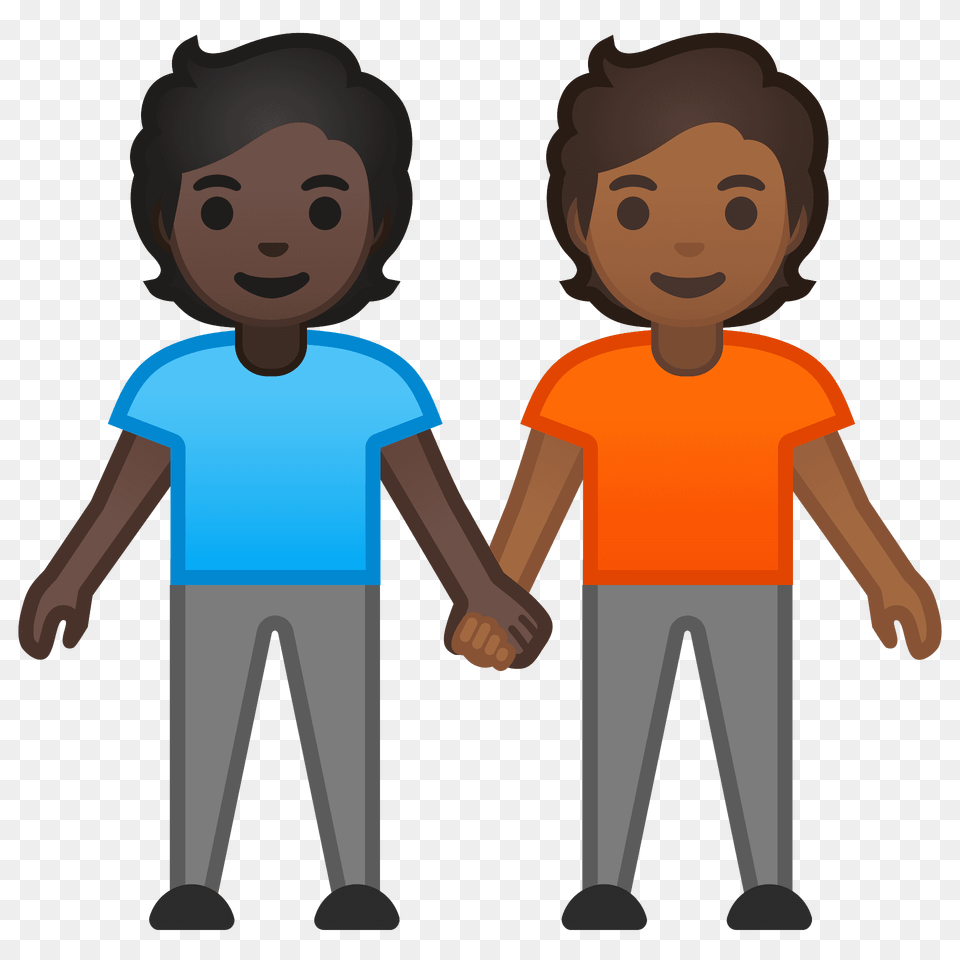 People Holding Hands Emoji Clipart, T-shirt, Clothing, Baby, Person Free Png Download