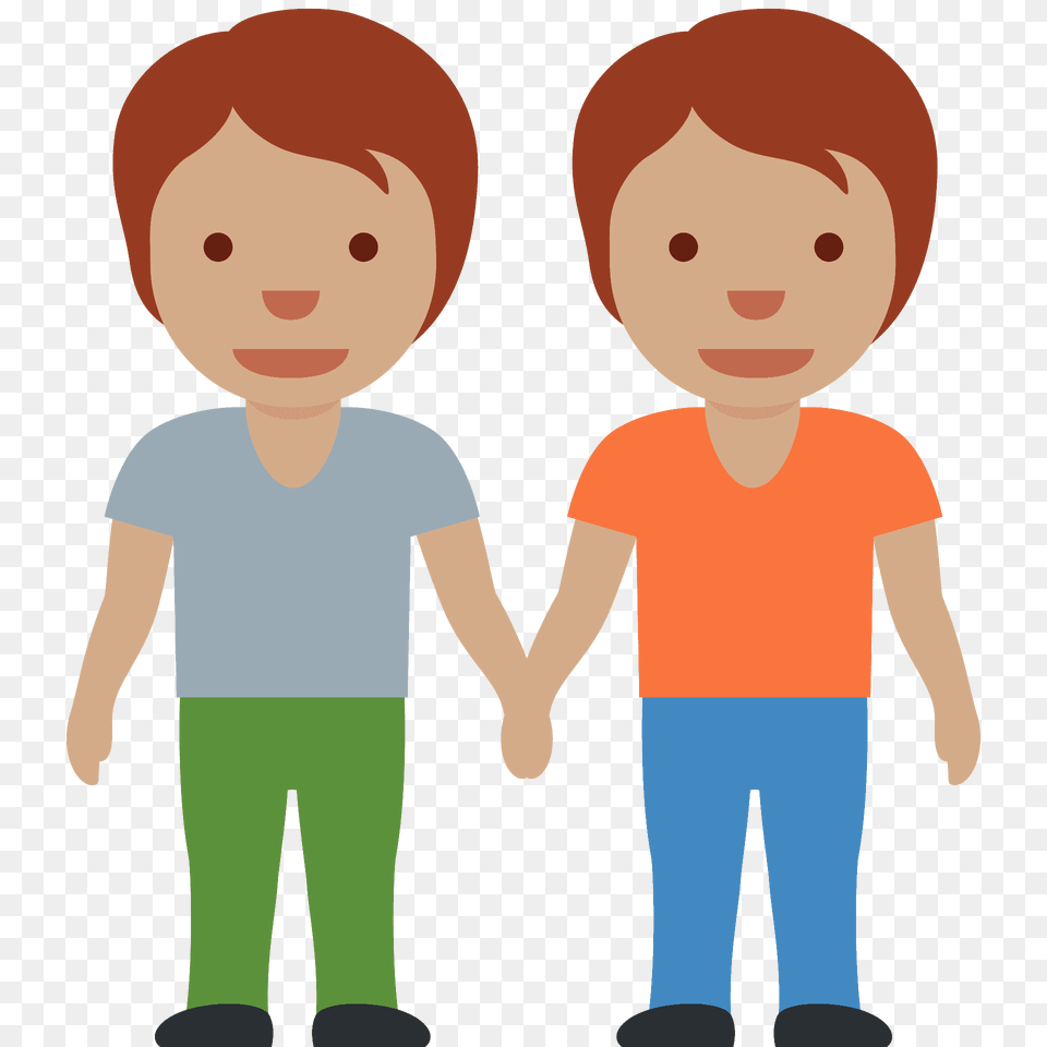 People Holding Hands Emoji Clipart, T-shirt, Clothing, Pants, Photography Free Png Download