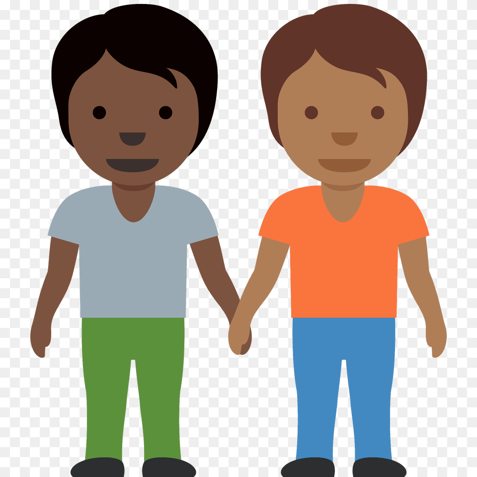 People Holding Hands Emoji Clipart, Clothing, Pants, T-shirt, Photography Free Transparent Png