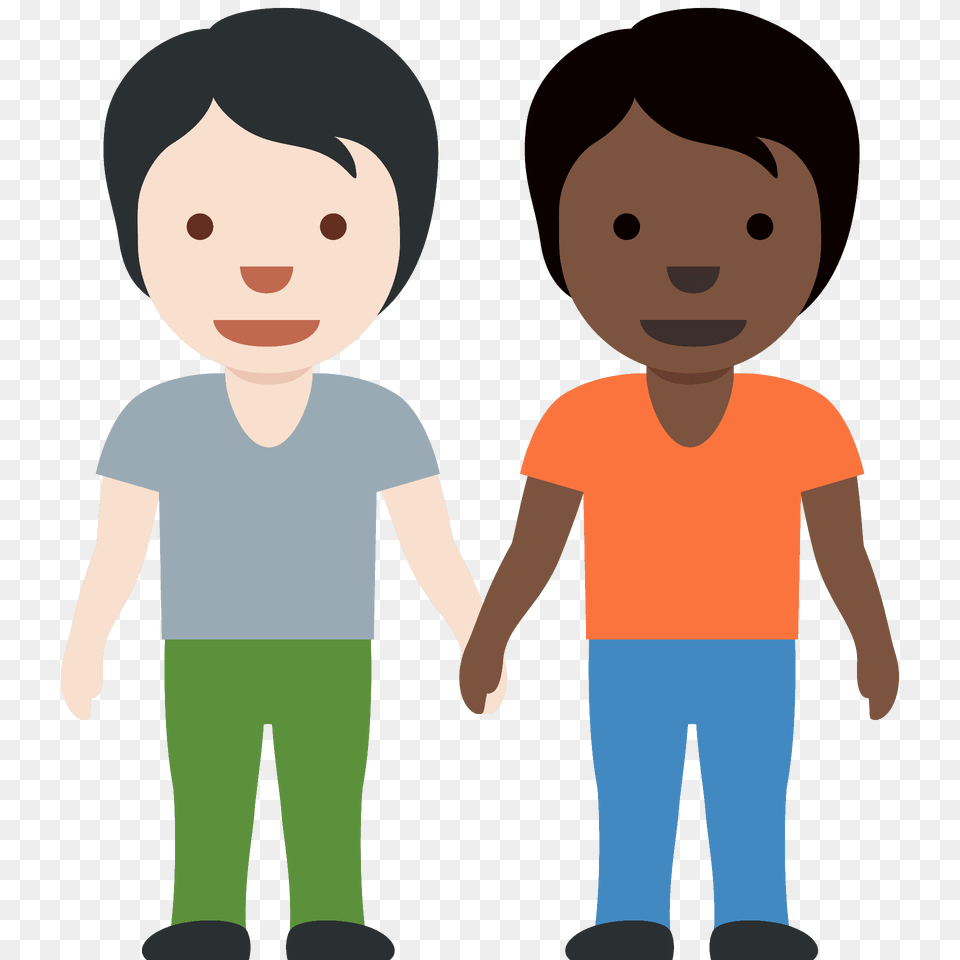 People Holding Hands Emoji Clipart, T-shirt, Clothing, Pants, Photography Free Png