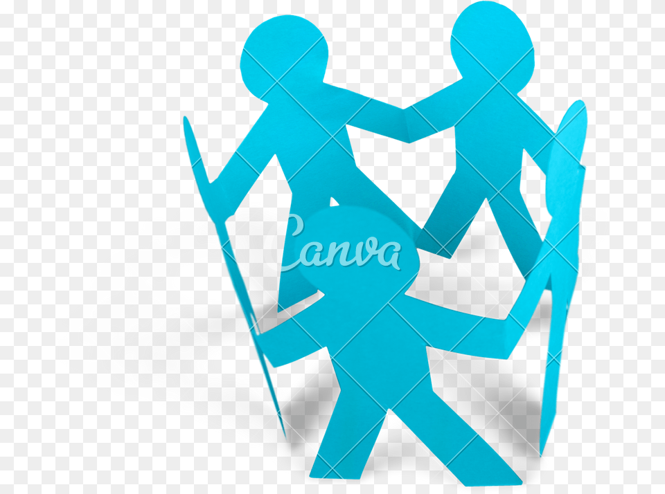 People Holding Hands In A Circle Illustration Png Image