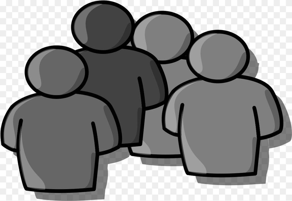 People Icon Dead Person Human Cartoon, Crowd, Back, Body Part, Audience Png Image