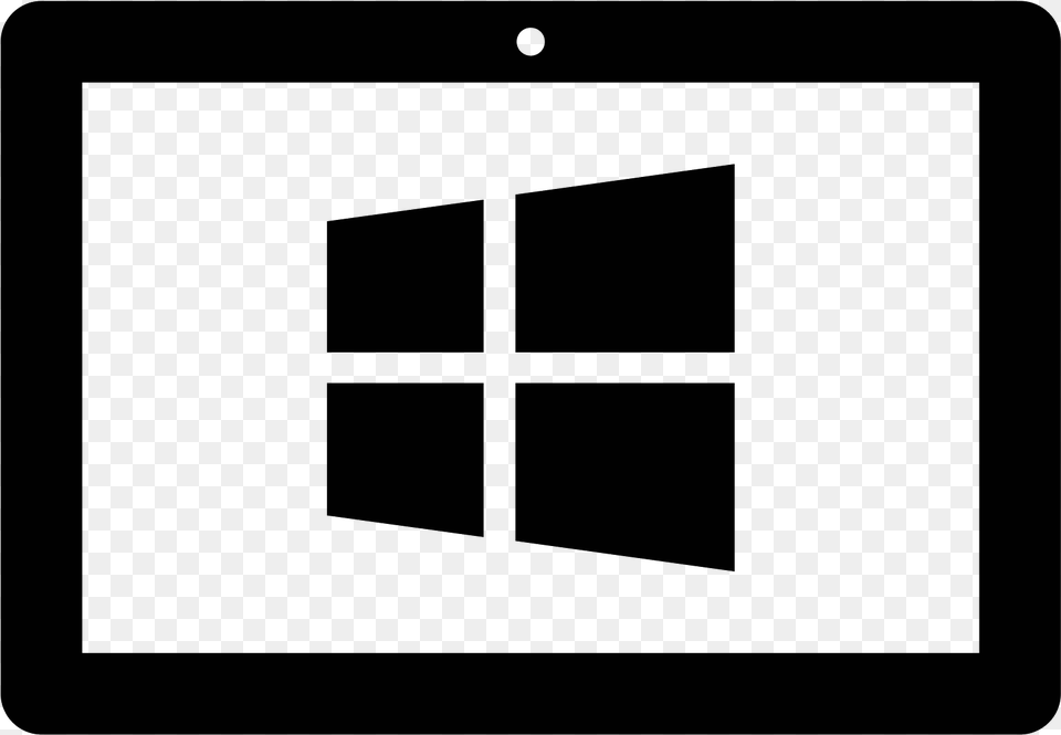 People Icon For Windows 10 Icons Svg Black Windows 10 Icon, Gray Free Png Download