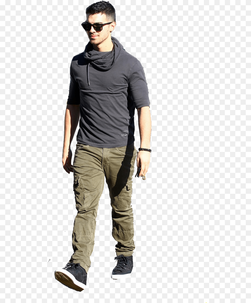 People Images Walking Man Photo For Editing, Pants, Clothing, T-shirt, Adult Free Transparent Png