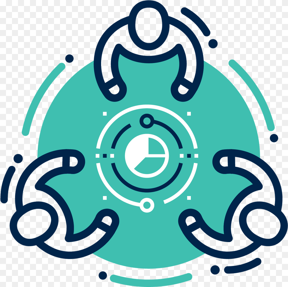 People Impact Meeting Round Table Icon Free Transparent Png