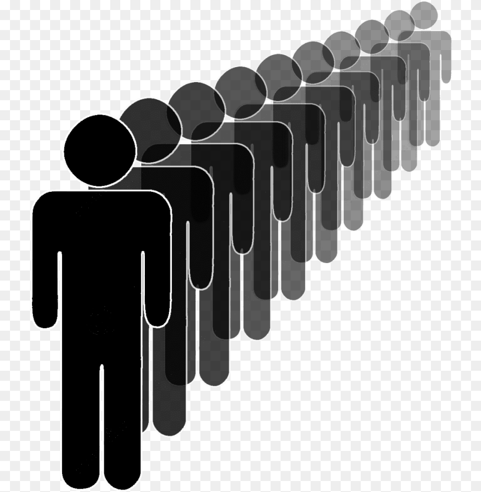 People In Queue Free Transparent Png