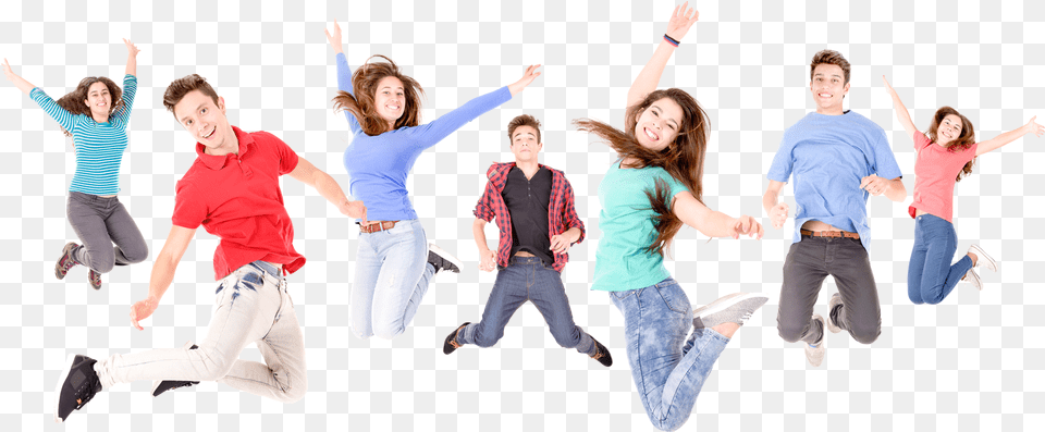 People Jump 2 Image Fun, Adult, Teen, Person, Man Free Png Download