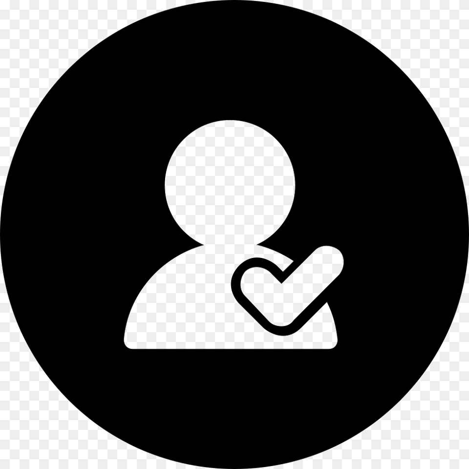People Ok Circle Snapchat Circle Logo Black And White, Stencil, Symbol, Disk Free Transparent Png
