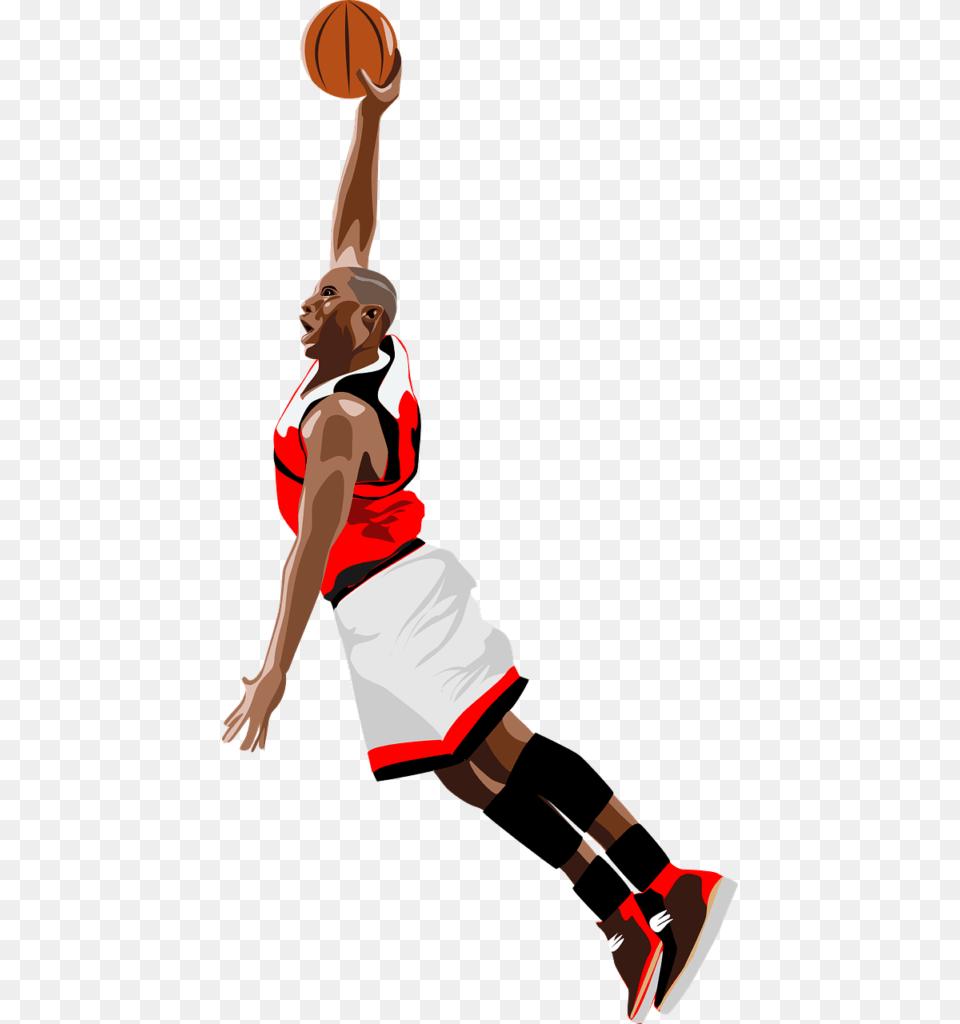 People Play Basketball Clipart Library 7 Reasons Basketball Player Art, Ball, Basketball (ball), Sport, Person Png Image